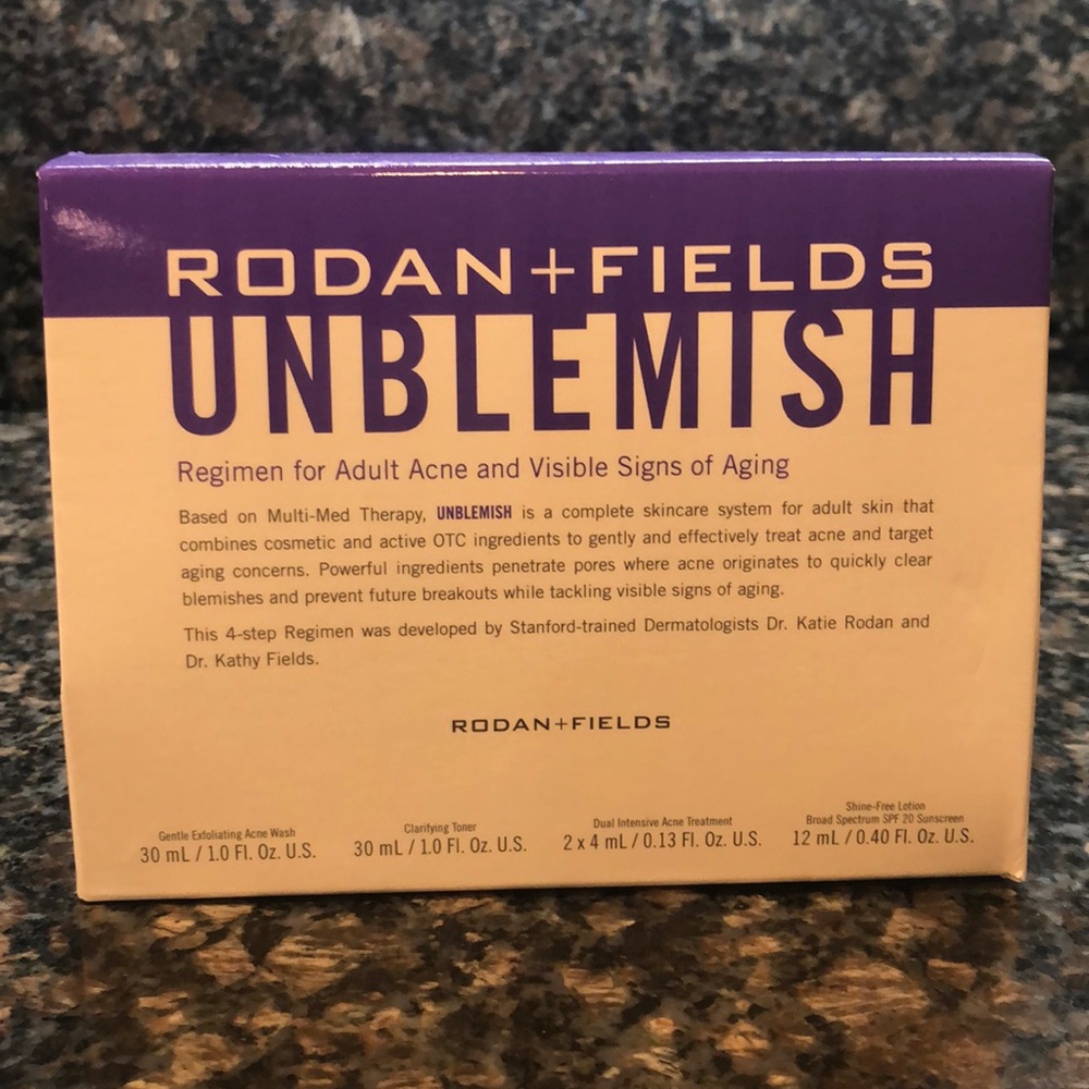 Authentic Rodan + Fields Unblemish Travel size
